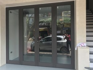 cửa đi quay 4 cánh