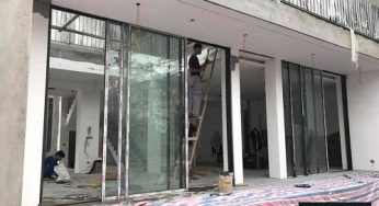 Cửa Nhôm Xingfa làm cửa lùa